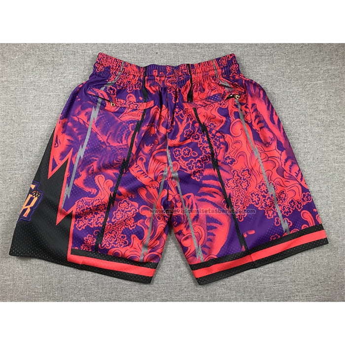 Pantalone Toronto Raptors Special Year Of The Tiger Rojo